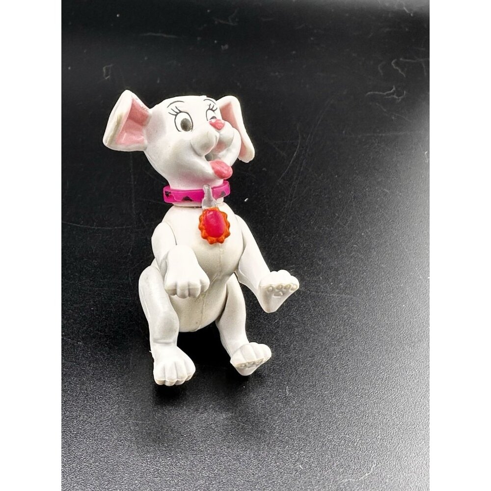 Rare Disney Vtg 102 Dalmatians Oddball Articulated Figure‎ 2” Puppy With Collar